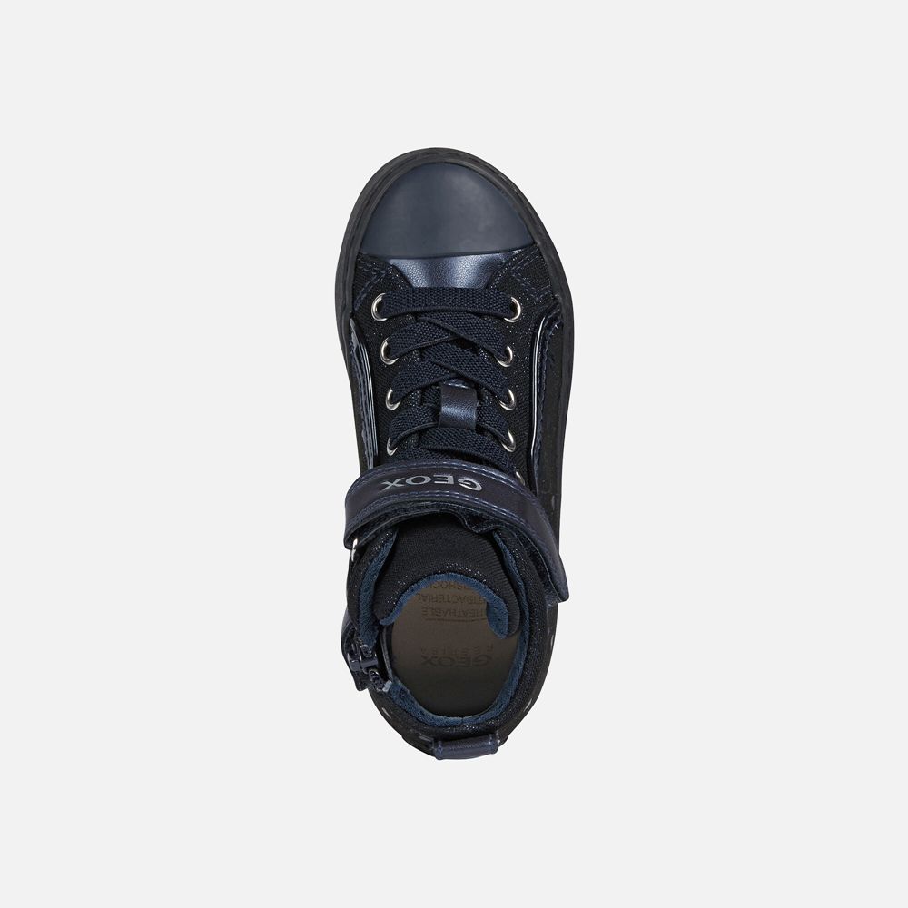 Geox Kiz Çocuk Spor Ayakkabı Lacivert - Kalispera - NBY-702138